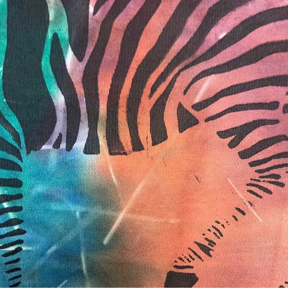 Handmade Tablecloth Africa Zebra Tablecloth Dyed‎ Rectangular 75